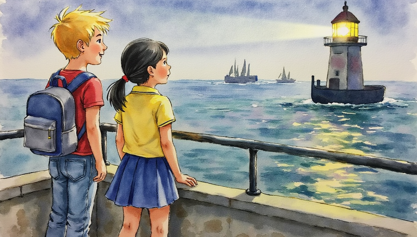 Het geheim van de oude vuurtoren